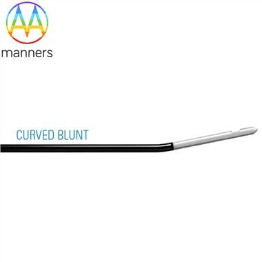 Zahnutá špička RF punkčná ihla