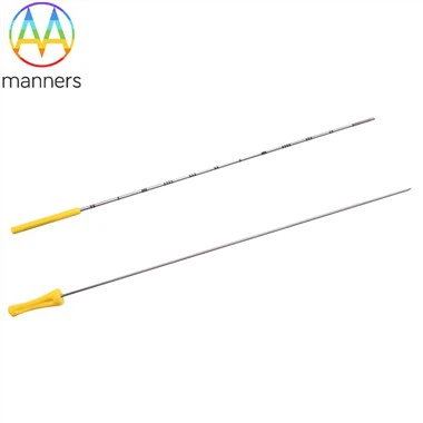 Implantačná ihla rádioaktívnych častíc