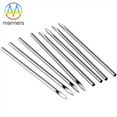 Punkcia ihla z nehrdzavejúcej ocele s bočným otvorom